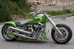 Yamaha XV 1600 Wild Star Green Spider